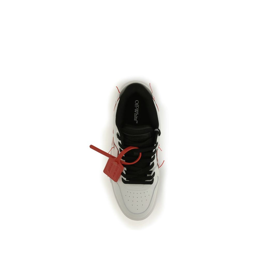 Sneakers à motif flèche cousue