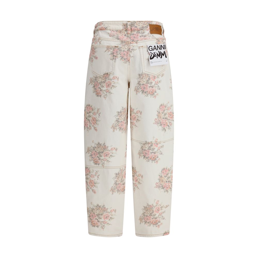 Jeans à imprimé floral Stary