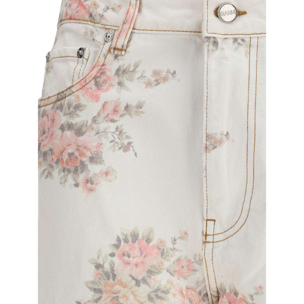 Jeans à imprimé floral Stary