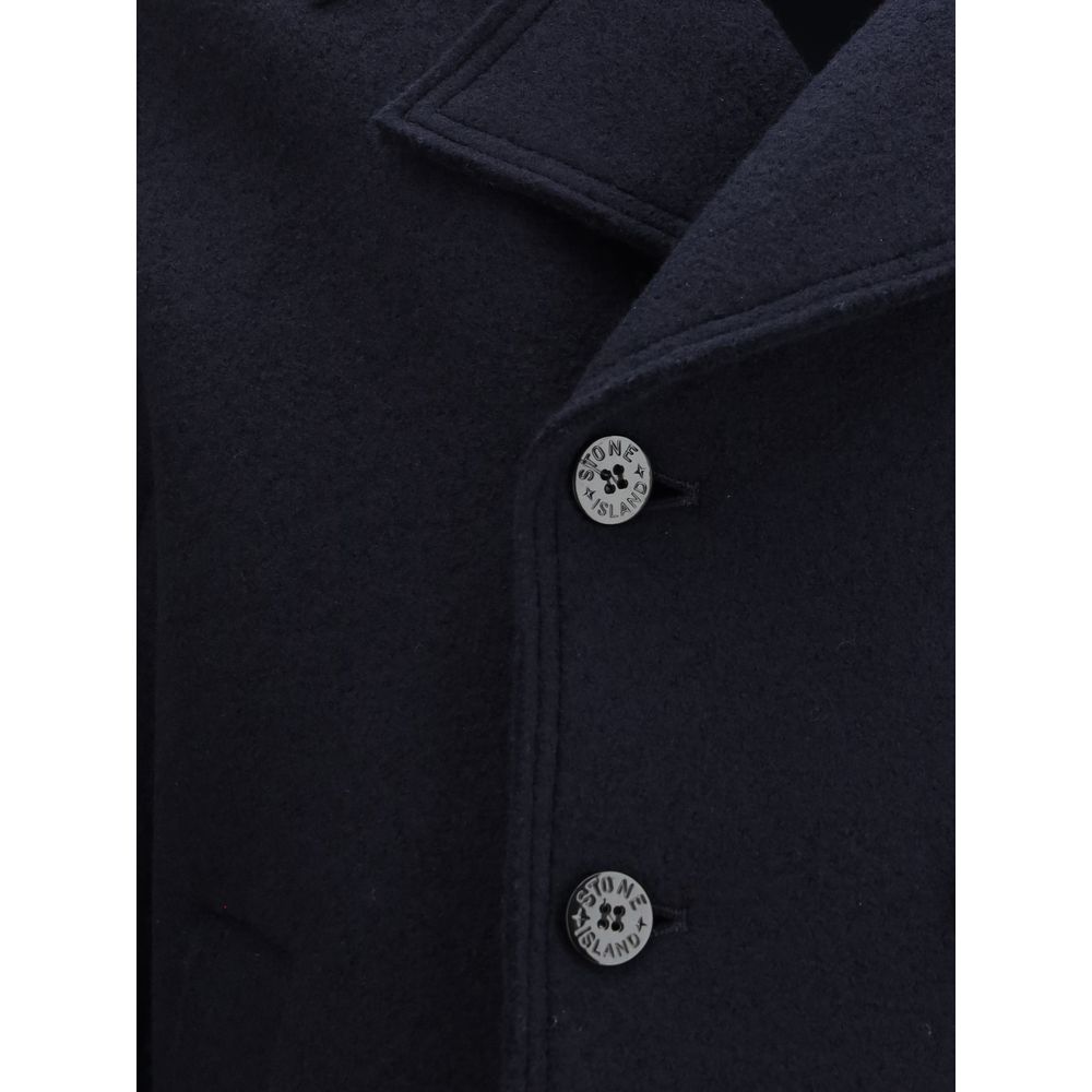 Manteau en feutre de laine