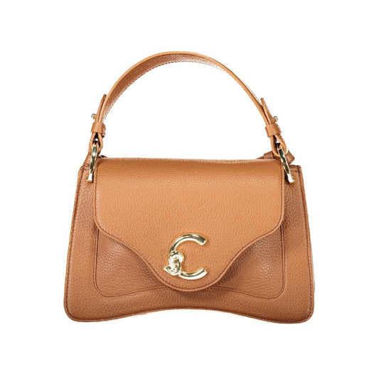 Sac à main Coccinelle en cuir marron pour femme