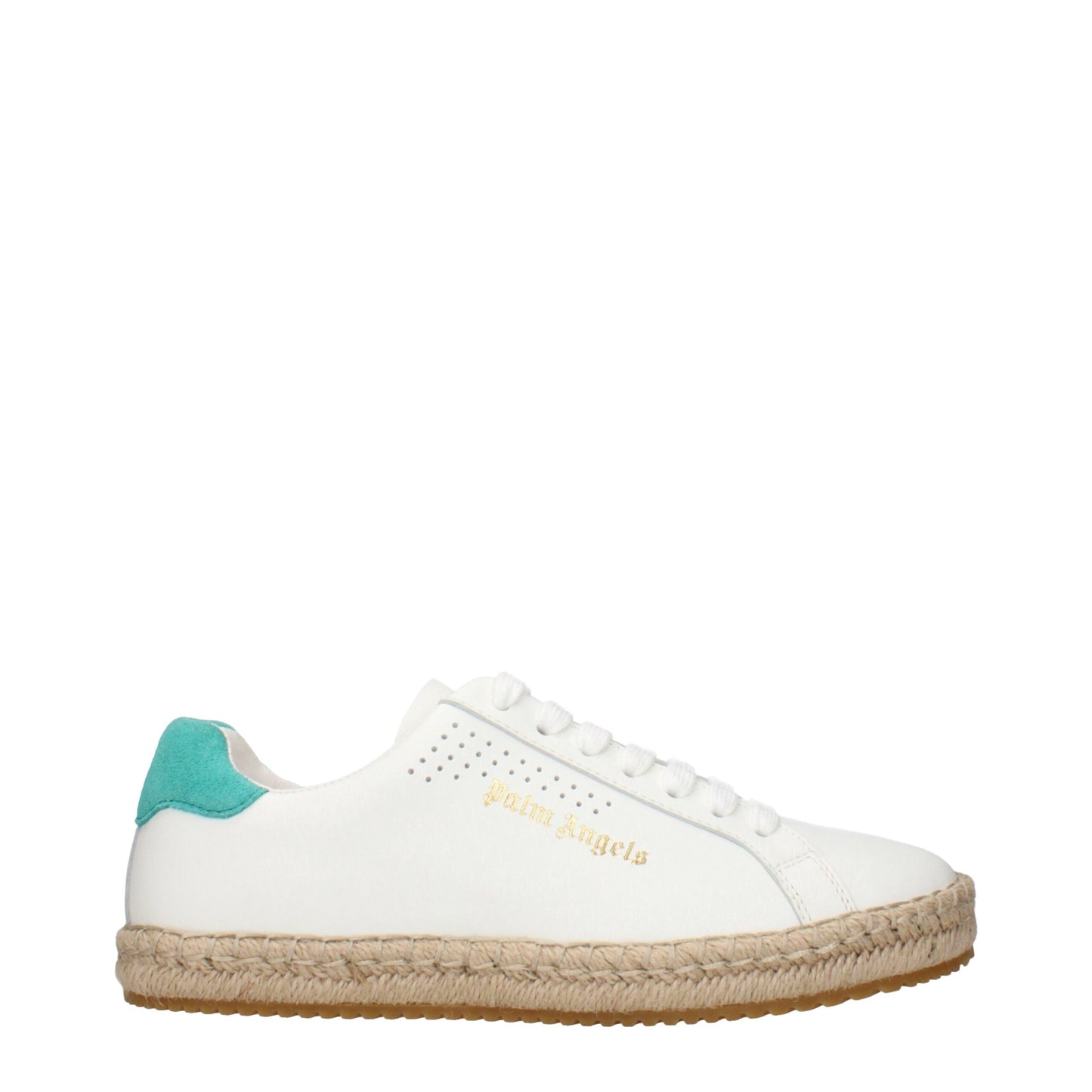 Baskets basses en cuir blanc
