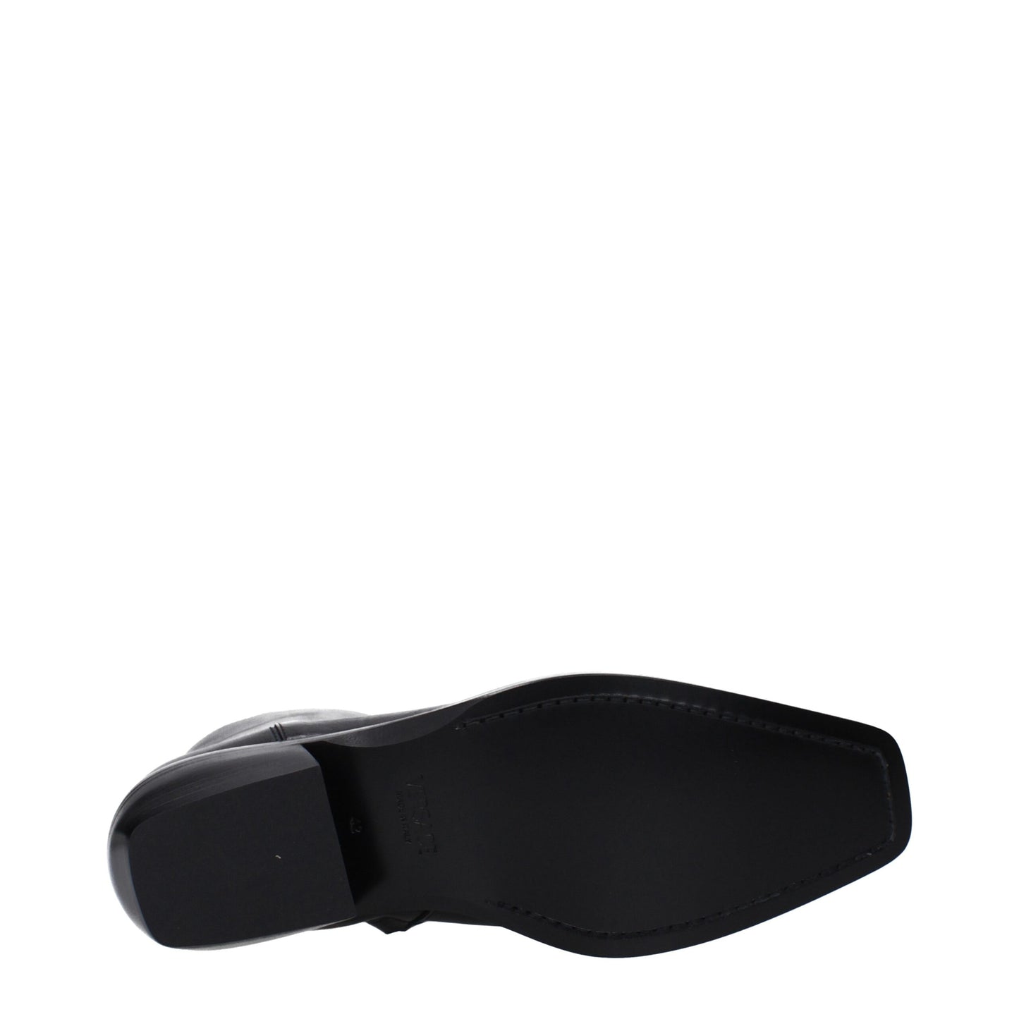 Bottes de cheville en cuir noir