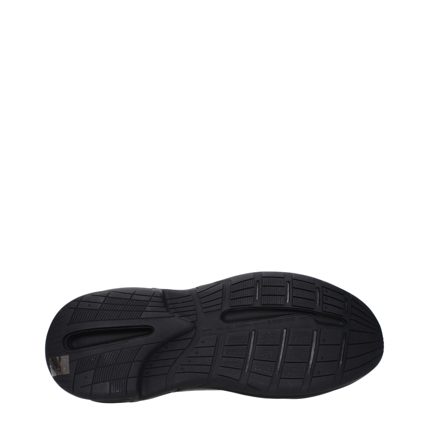 Sneakers de sport en cuir noir