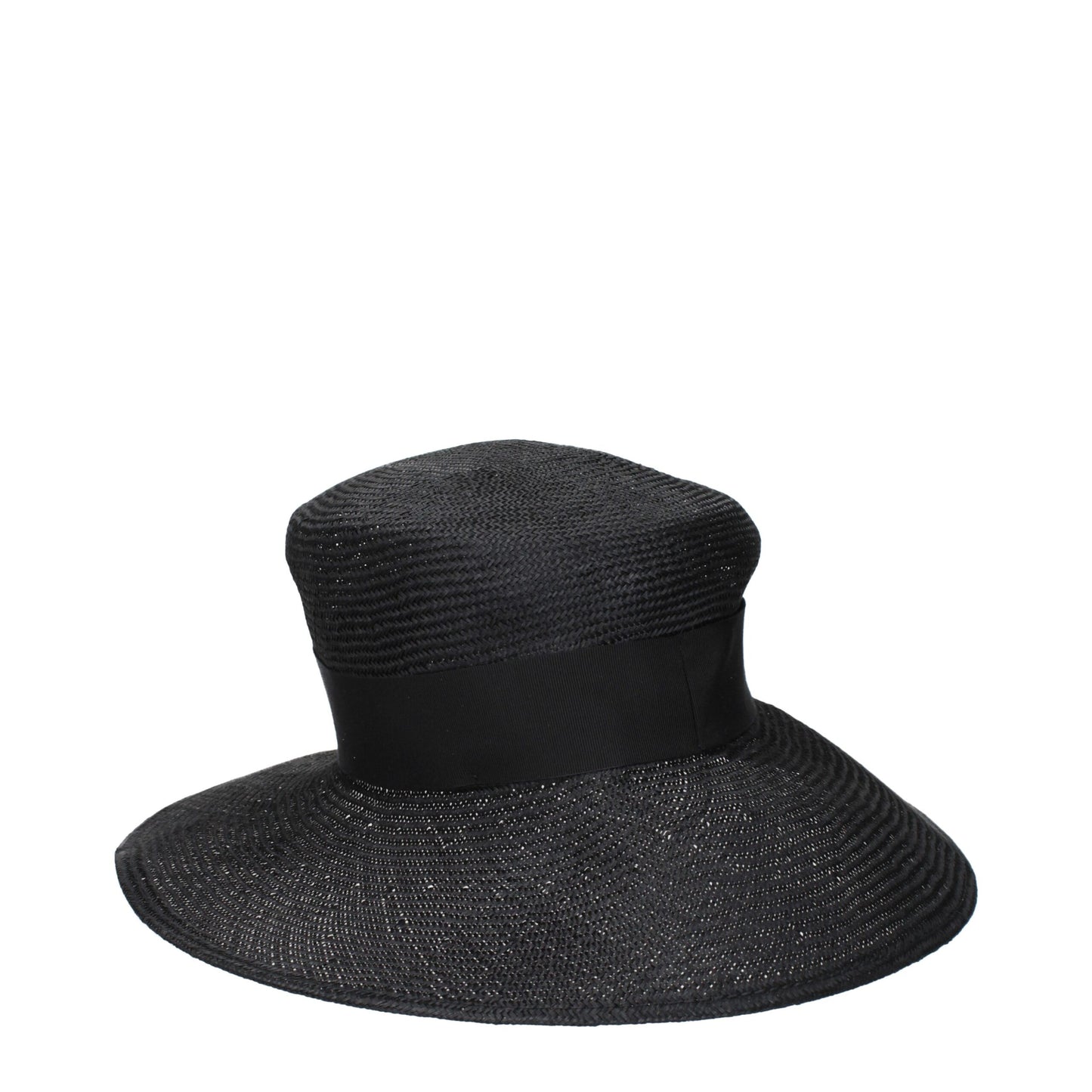 Chapeaux de soleil en fibres noires