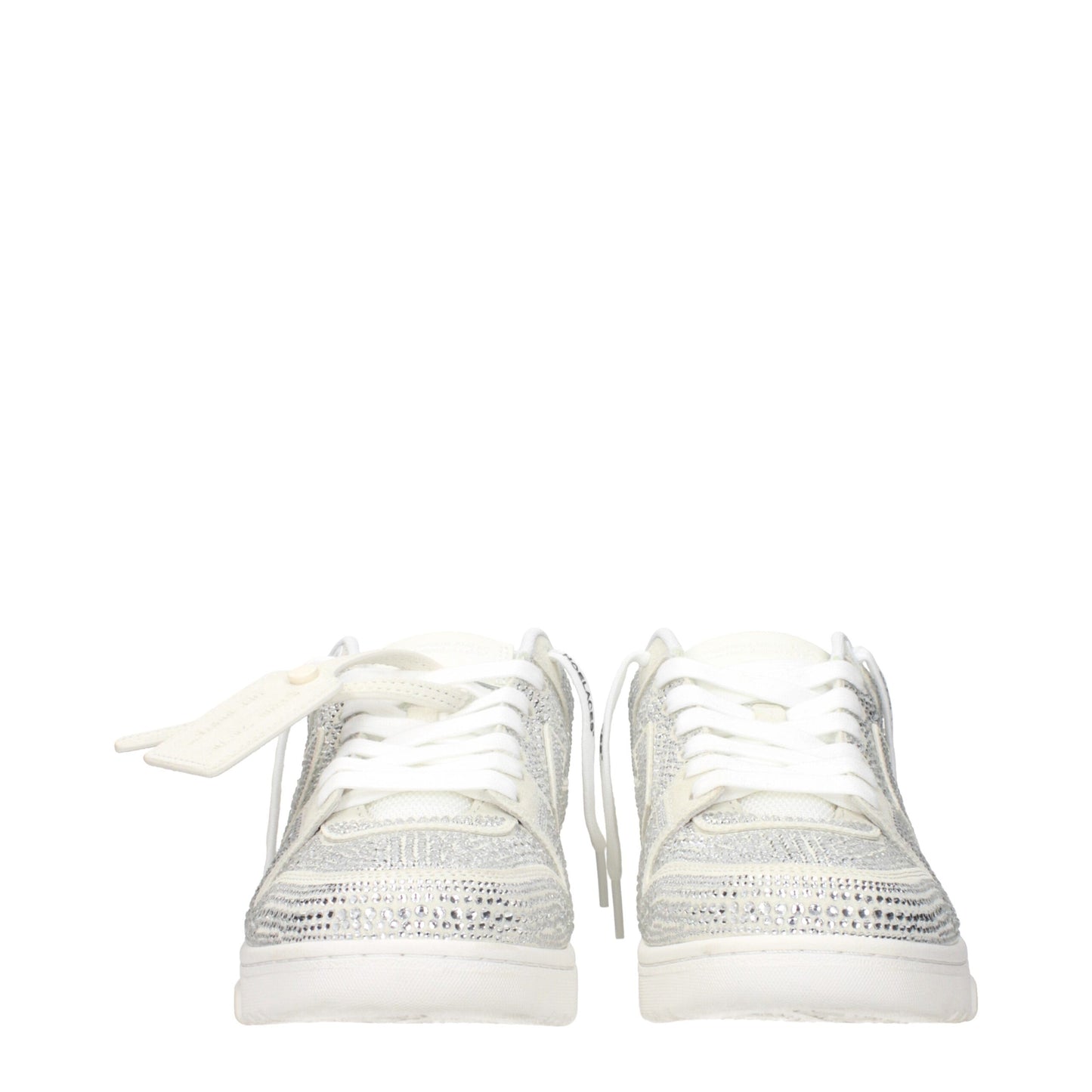 Baskets basses en cuir beige
