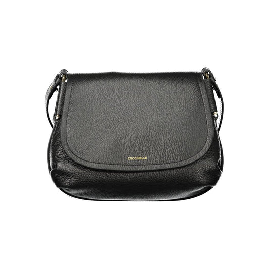 Sac à main en cuir noir