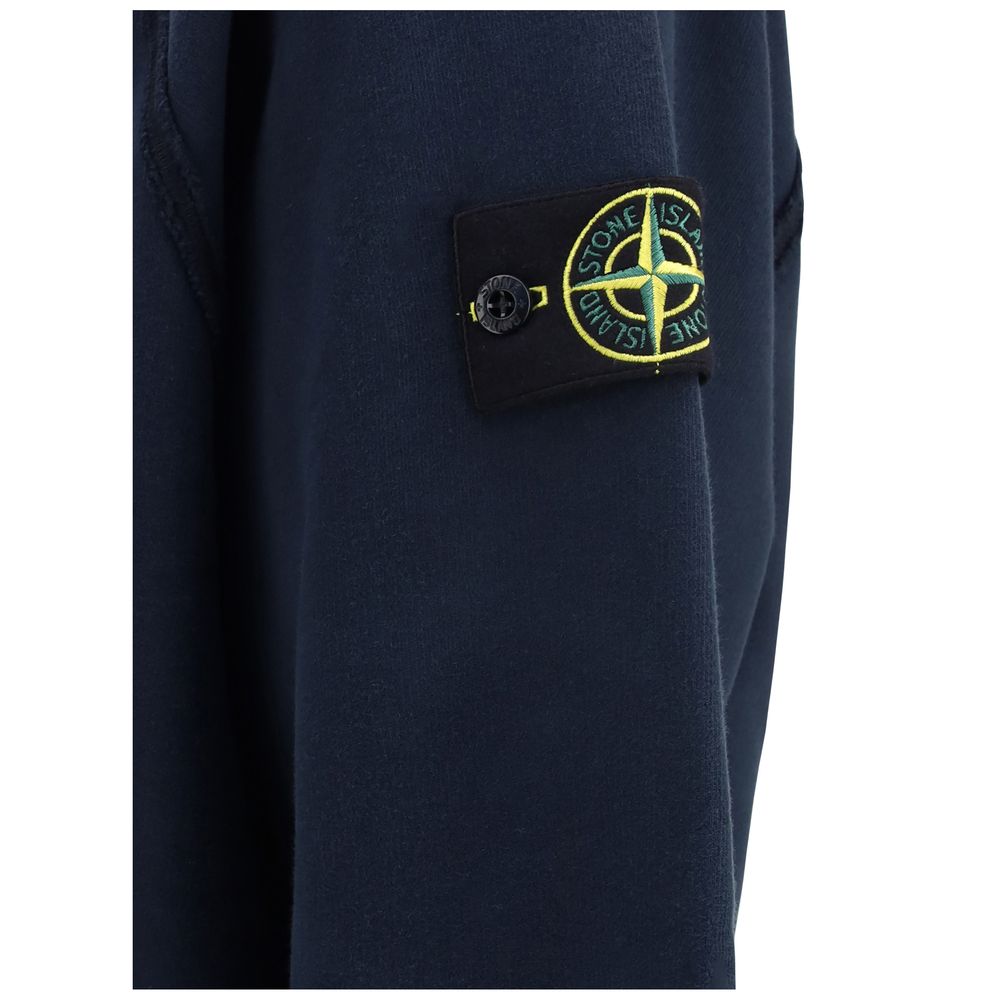 Blue Cotton Sweatshirt