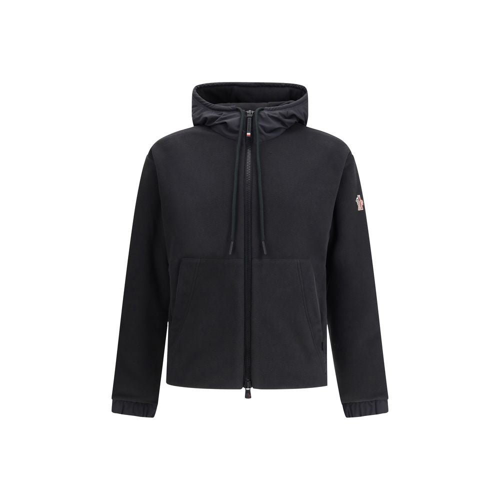 Black Polyester Shell Jacket