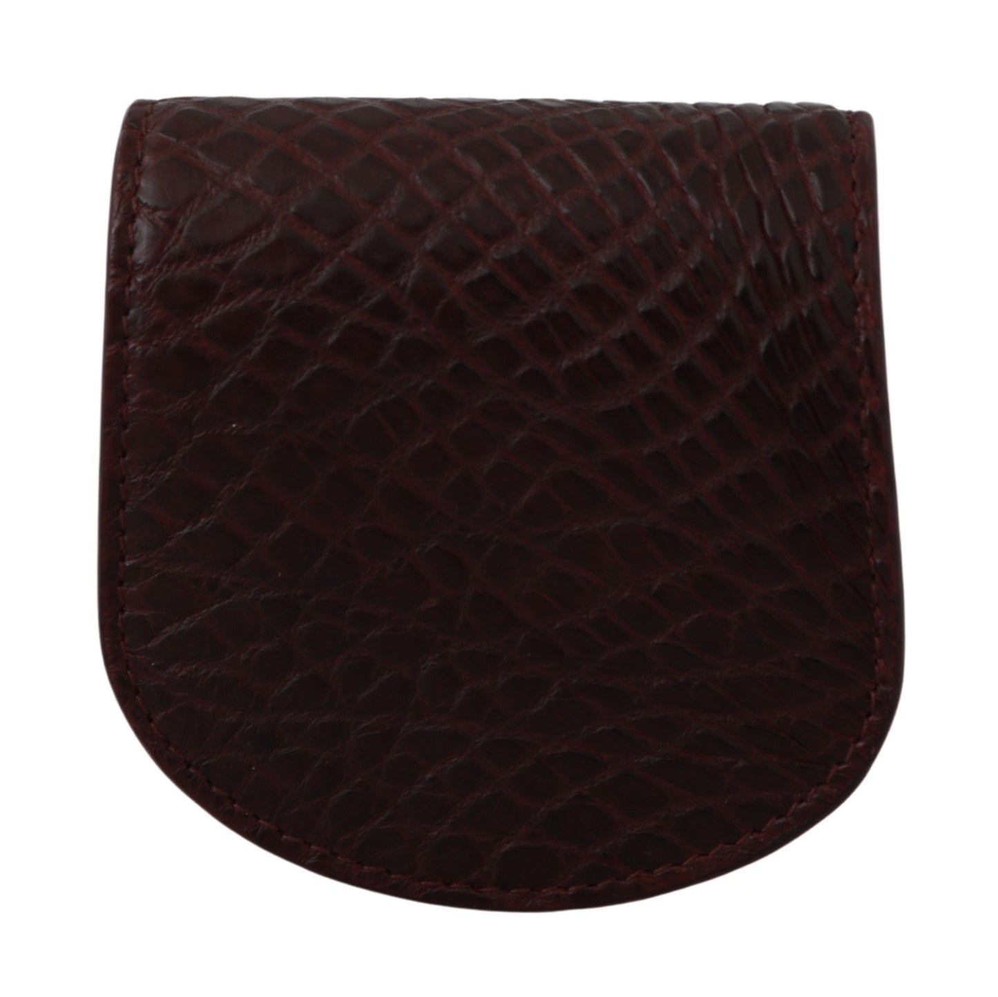 Étui à préservatifs de poche Dolce &amp; Gabbana en peau exotique marron