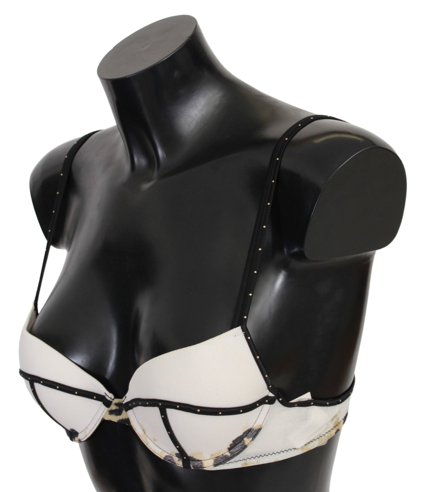 Just Cavalli Push-Up-BH aus Polyester und Spandex, Weiß