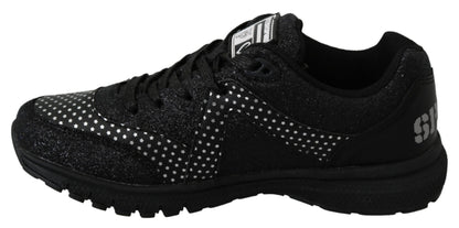 Baskets noires Philipp Plein Running Jasmines