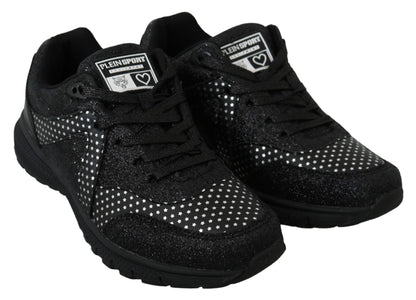 Baskets noires Philipp Plein Running Jasmines