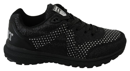 Baskets noires Philipp Plein Running Jasmines