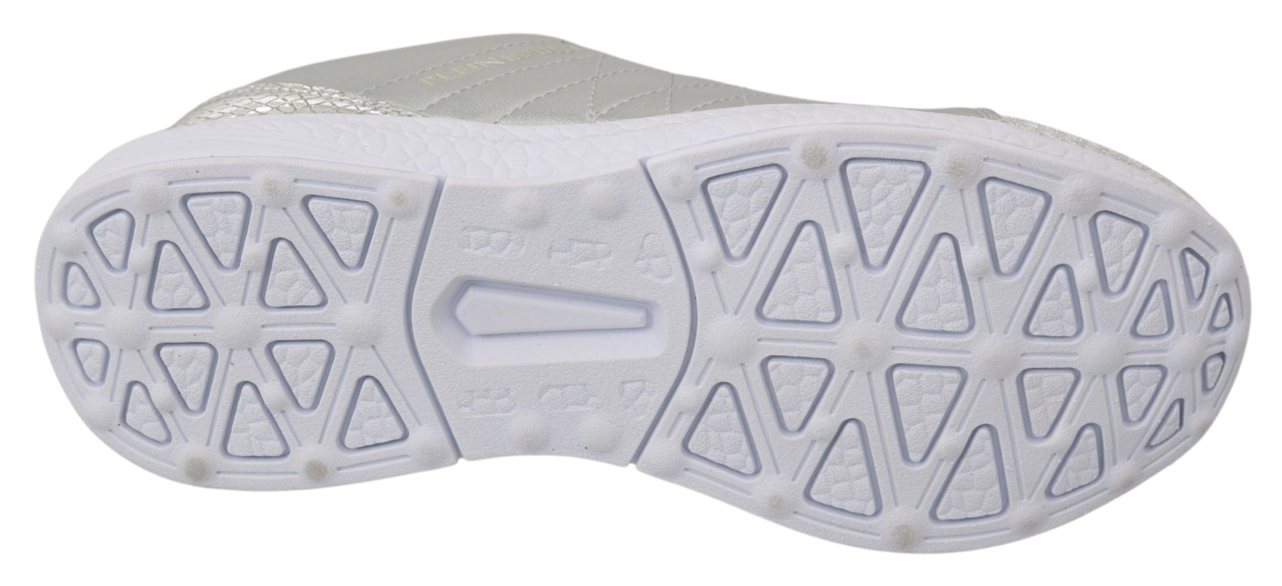 Sneakers en polyester argenté Gisella