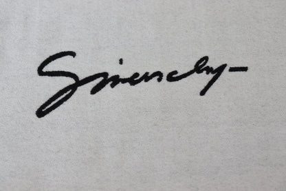 Givenchy Schwarz Weiß Wolle Unisex Winter Warm Schal Wickelschal