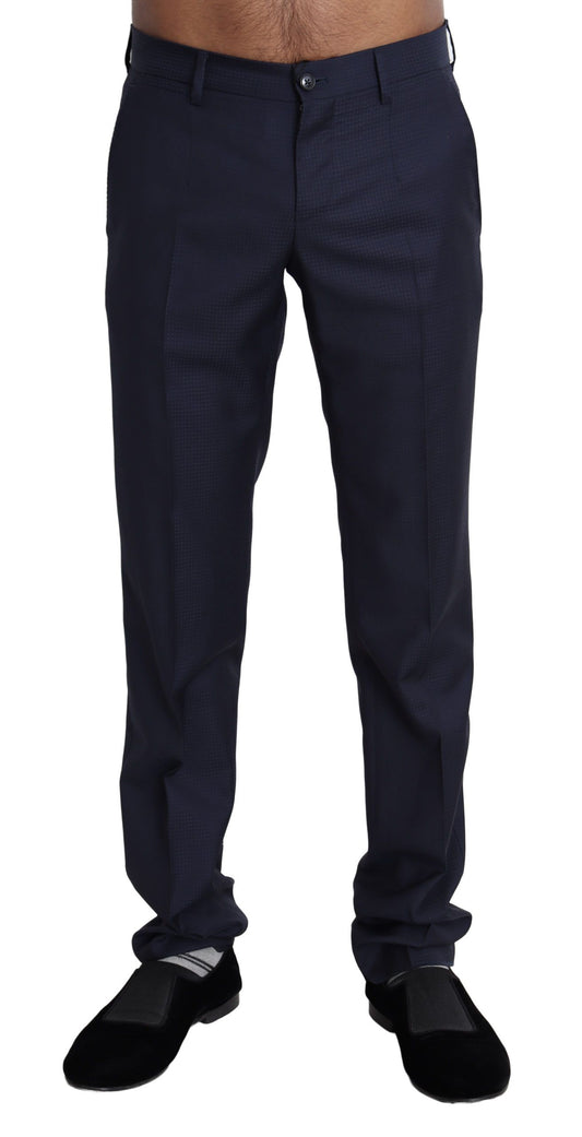 Pantalon habillé bleu marine Dolce &amp; Gabbana pour homme