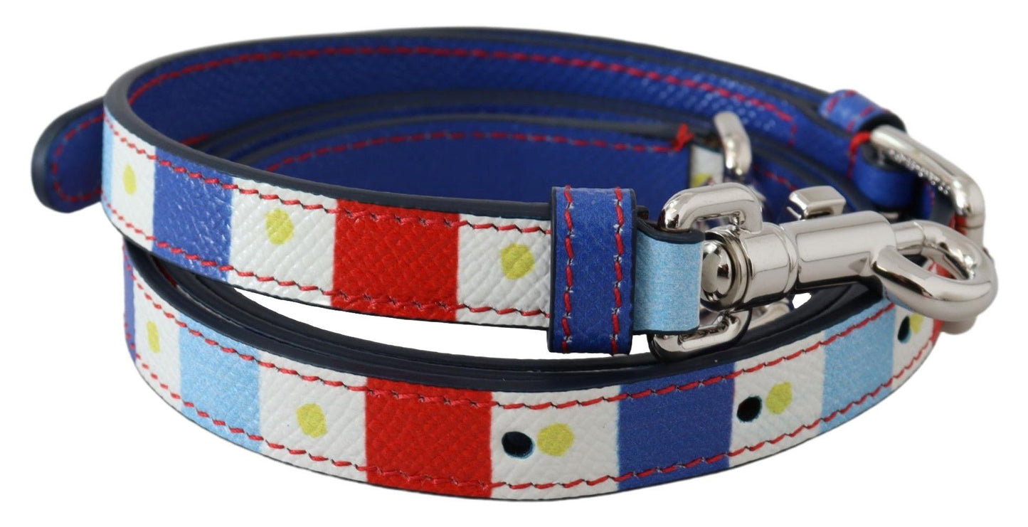 Bandoulière multicolore 100 % cuir Dolce &amp; Gabbana