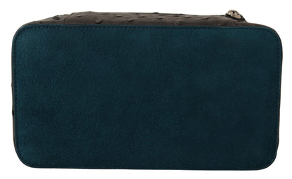 Trousse de toilette Dolce &amp; Gabbana en cuir gris