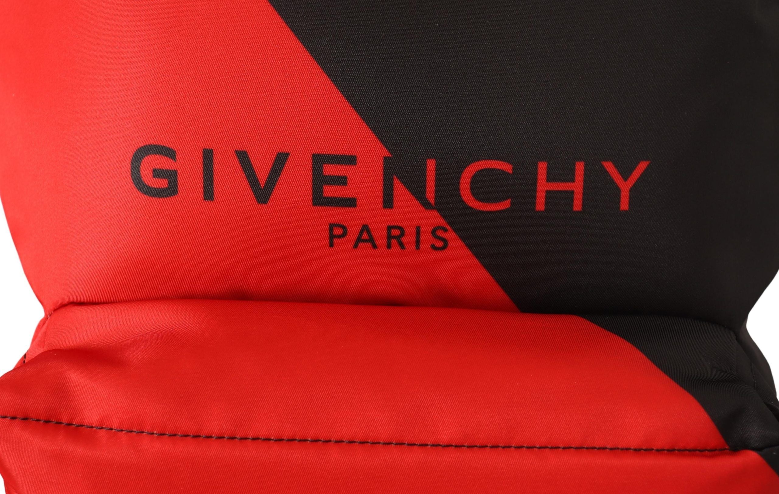 Sac à dos urbain élégant noir et rouge