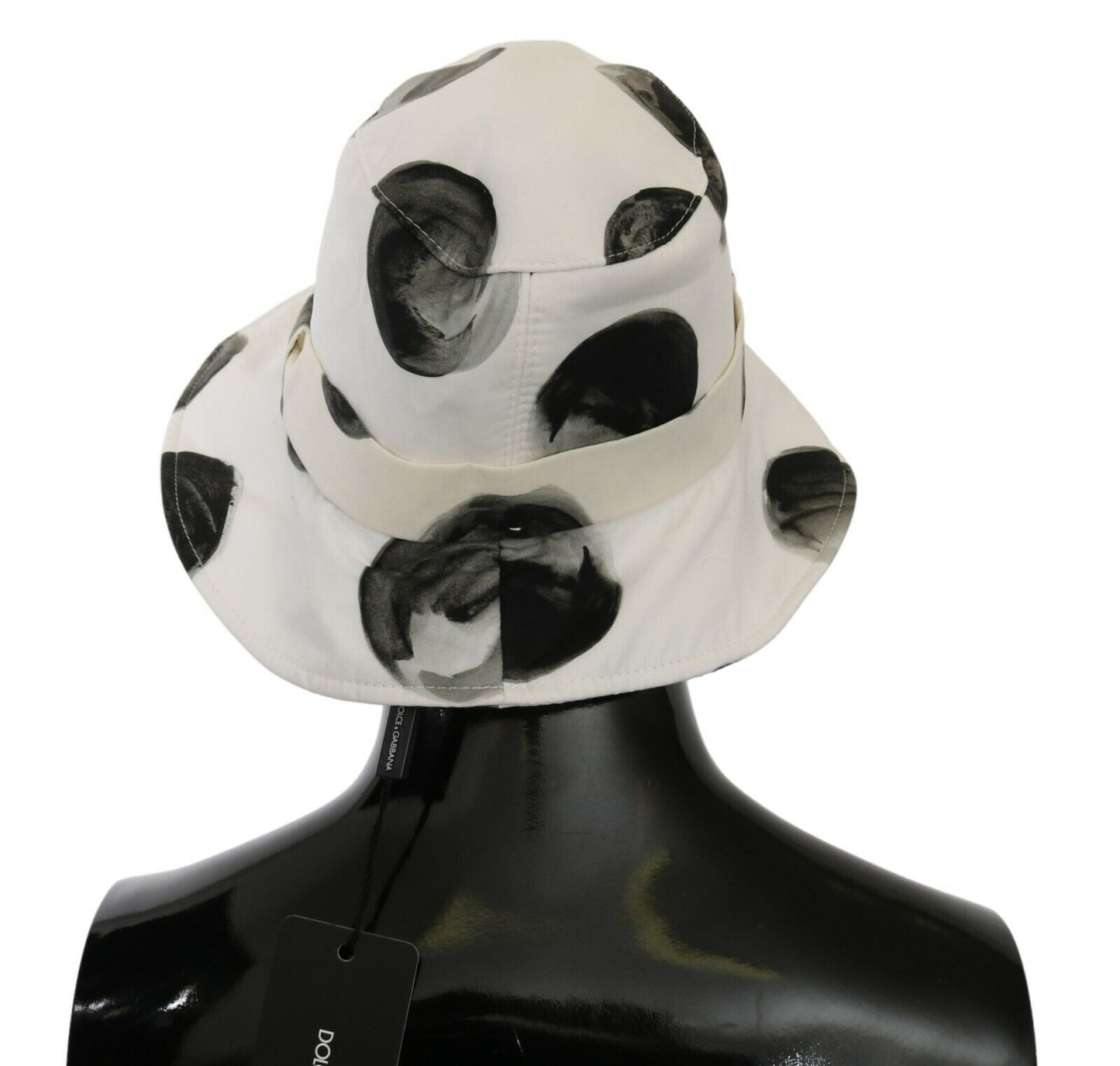 Bob Dolce &amp; Gabbana en coton blanc à gros pois