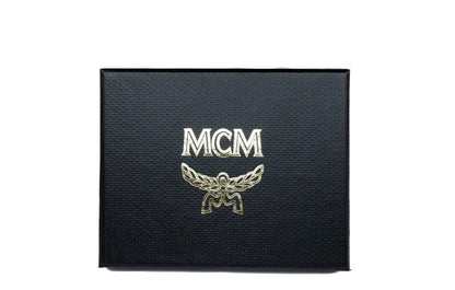MCM Spectrum Diamond Mini Kartenetui aus neongelbem Visetos-Leder