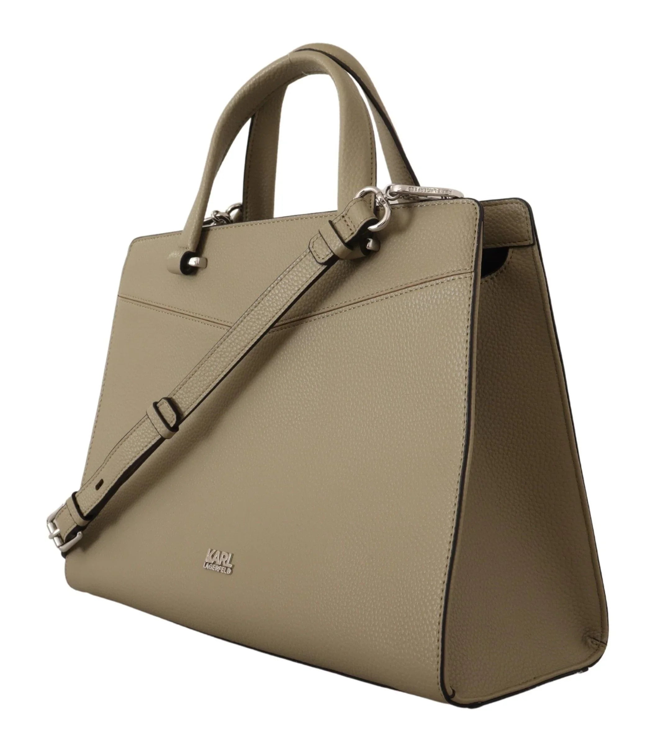 Sac fourre-tout en cuir vert sauge enchanteur