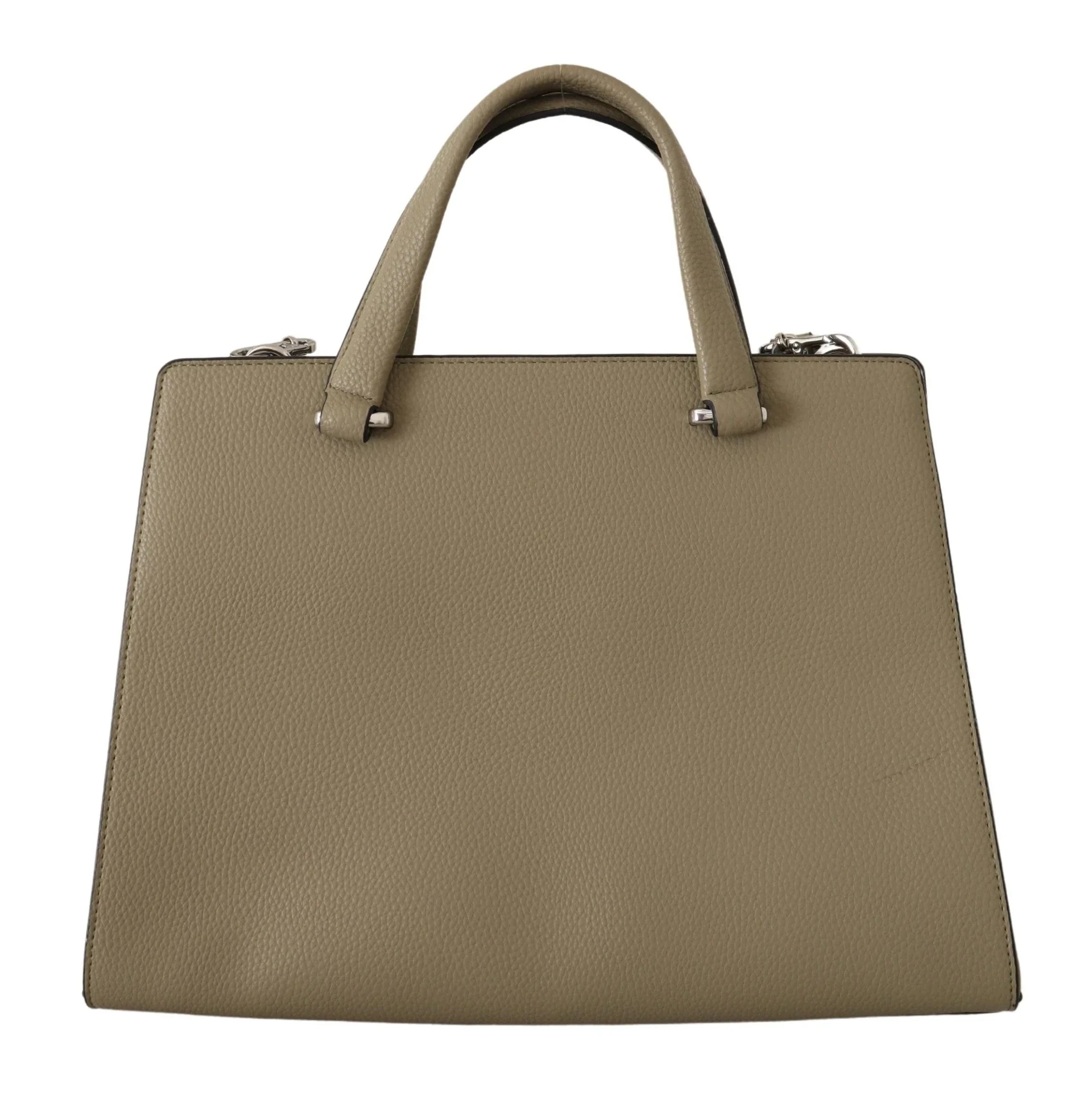 Sac fourre-tout en cuir vert sauge enchanteur