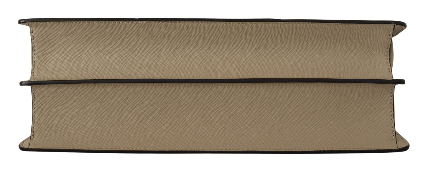 Karl Lagerfeld – Elegante, salbeigrüne Tote-Umhängetasche