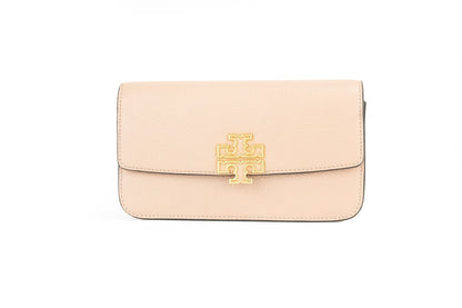 Tory Burch – Kleine Umhängetasche „Britten Meadowsweet“ aus Leder mit Kettenriemen