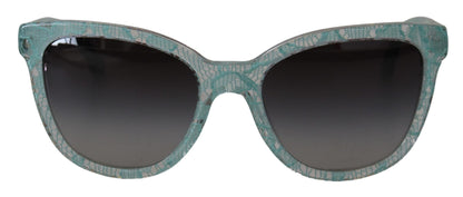 Lunettes de soleil rondes en acétate et cristal Dolce &amp; Gabbana DG4190