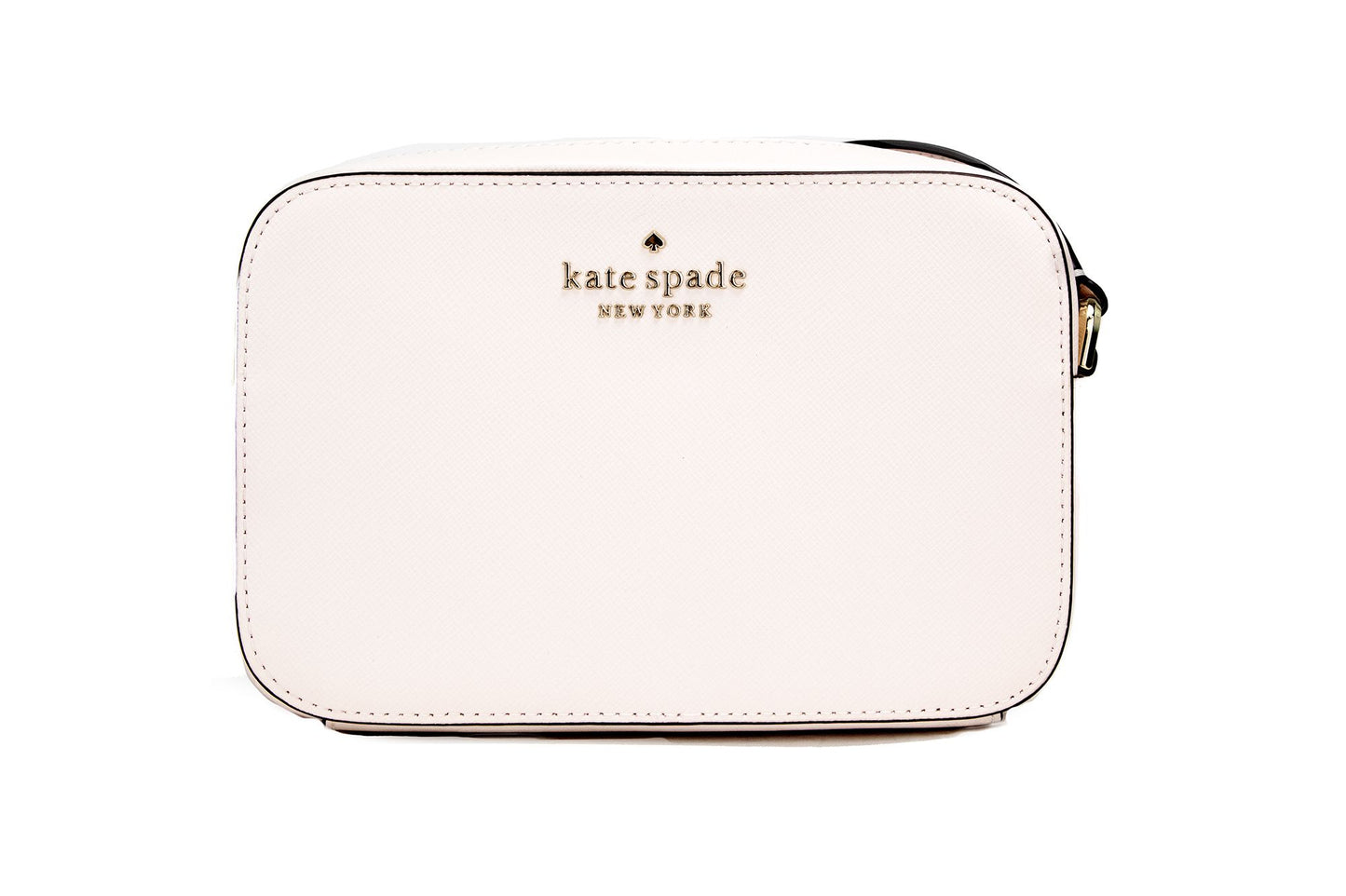 Kate Spade Staci Mini – Kameratasche aus Saffiano-Leder in Hellrosa