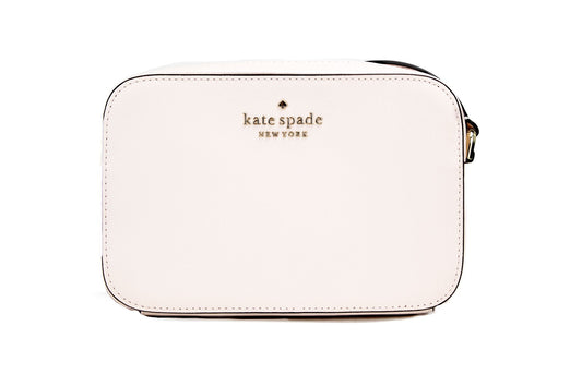 Kate Spade Staci Mini – Kameratasche aus Saffiano-Leder in Hellrosa