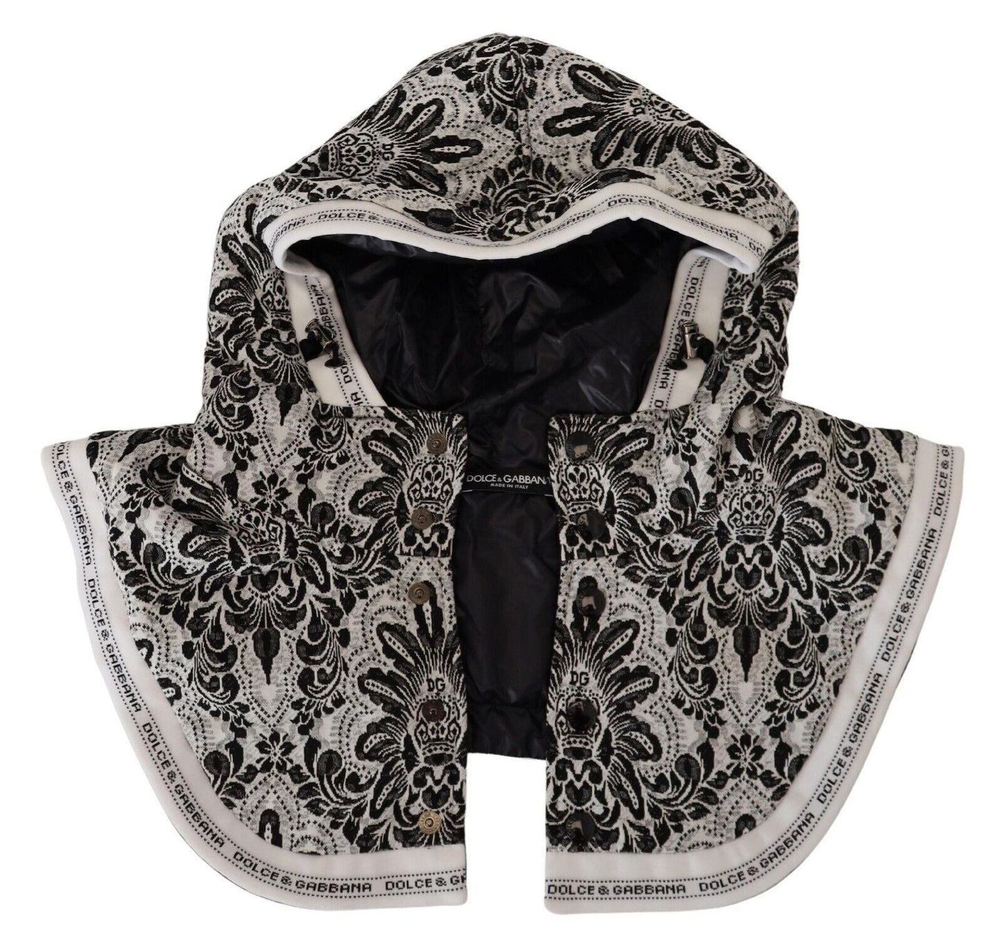 Dolce &amp; Gabbana Chapeau en coton à imprimé floral blanc, taille unique