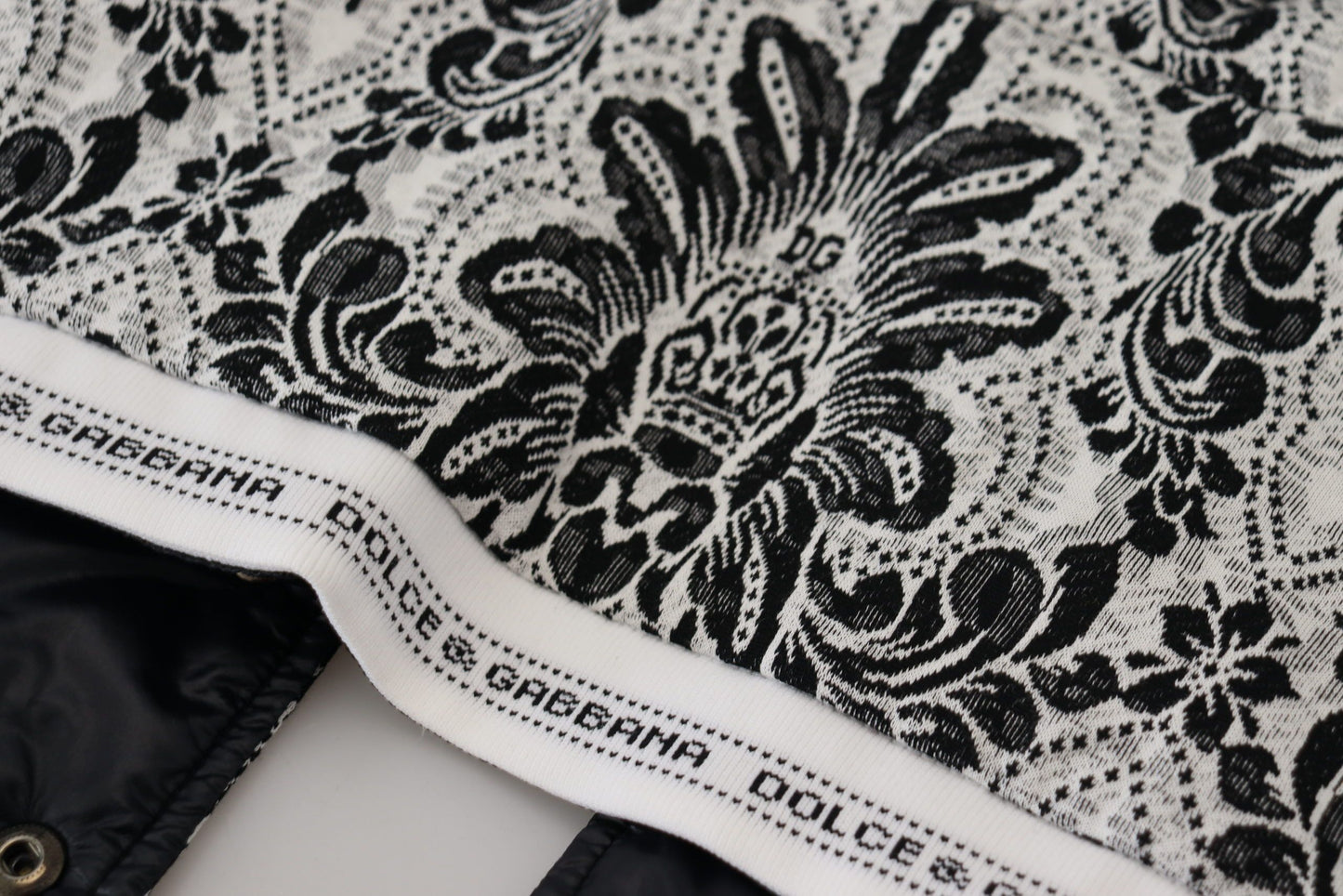 Dolce &amp; Gabbana Chapeau en coton à imprimé floral blanc, taille unique