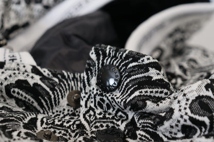 Dolce &amp; Gabbana Chapeau en coton à imprimé floral blanc, taille unique