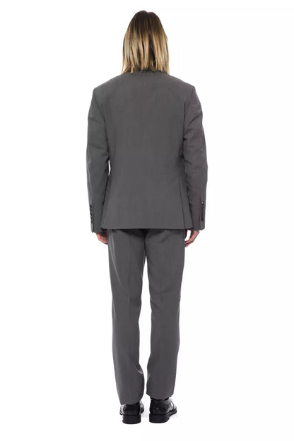 Billionaire Italian Couture Herren Blazer aus grauer Wolle