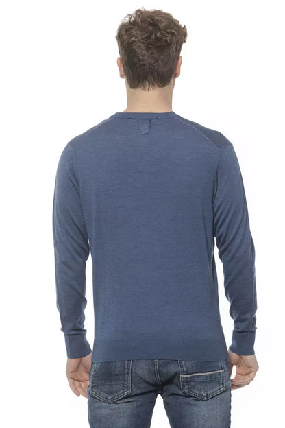 Billionaire Italian Couture Eleganter Kaschmir-Herrenpullover mit V-Ausschnitt