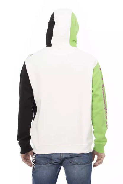 Automobili Lamborghini Herren-Hoodie aus weißer Baumwolle