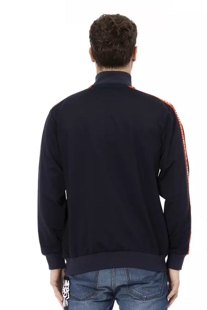 Sweat-shirt homme en polyester bleu Automobili Lamborghini