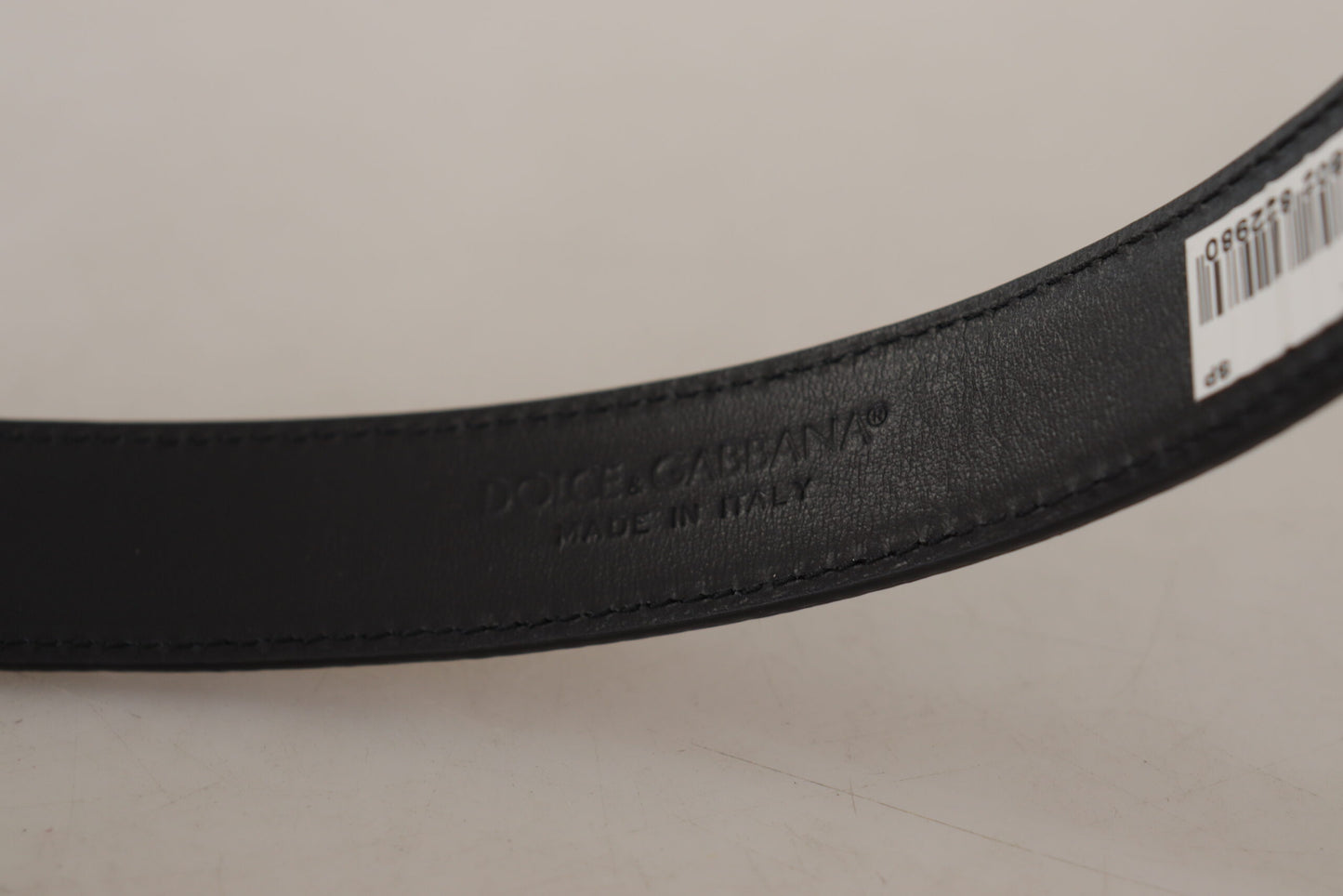 Ceinture Dolce &amp; Gabbana en cuir marron à imprimé léopard avec boucle en métal bronze