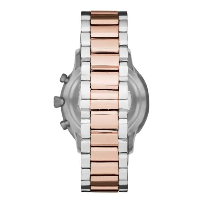 Montre élégante bicolore pour homme