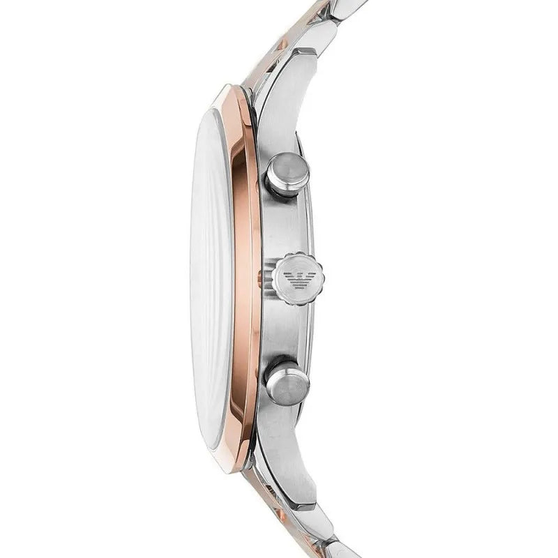 Montre élégante bicolore pour homme