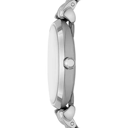 Emporio Armani – Elegante silberfarbene Damenuhr