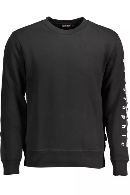 Napapijri Rehaussez votre style avec un sweat-shirt noir élégant