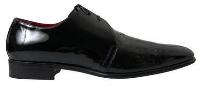 Chaussures habillées en cuir verni noir Dolce &amp; Gabbana