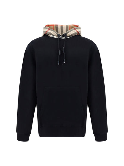 Burberry Eleganter Oversize-Samuel-Hoodie in Schwarz