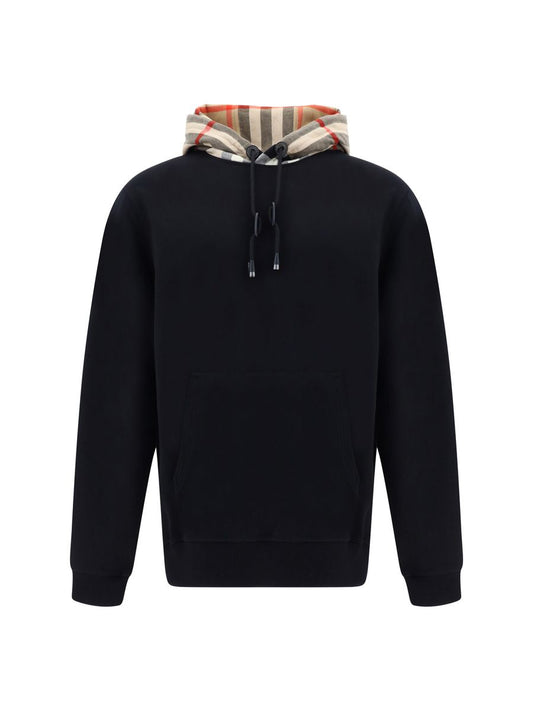 Burberry Eleganter Oversize-Samuel-Hoodie in Schwarz