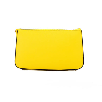 Michael Kors Jet Set Daffodil Vegane Umhängetasche mit Tech-Befestigung
