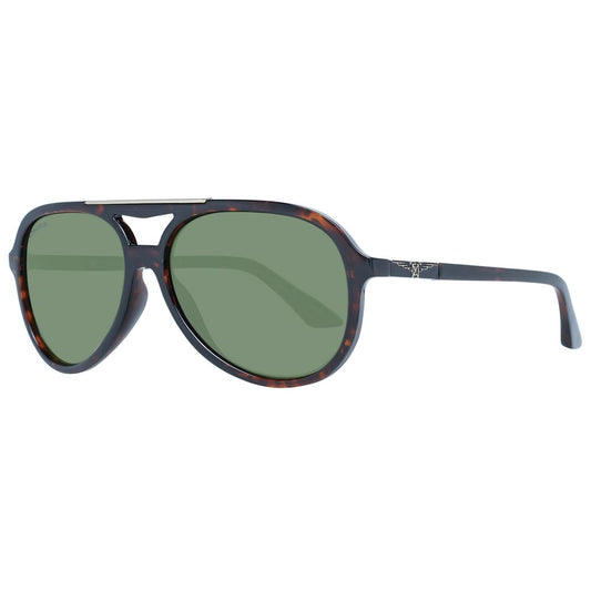 Longines Braune Herren-Sonnenbrille